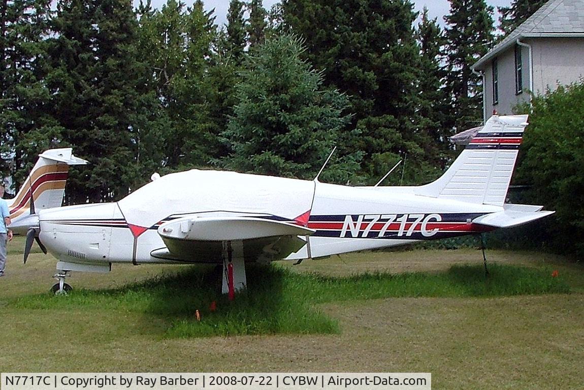N7717C, 1975 Piper PA-28R-200 C/N 28R-7635115, Piper PA-28R-200 Cherokee Arrow II [28R-7635115] Calgary-Springbank~C 22/07/2008