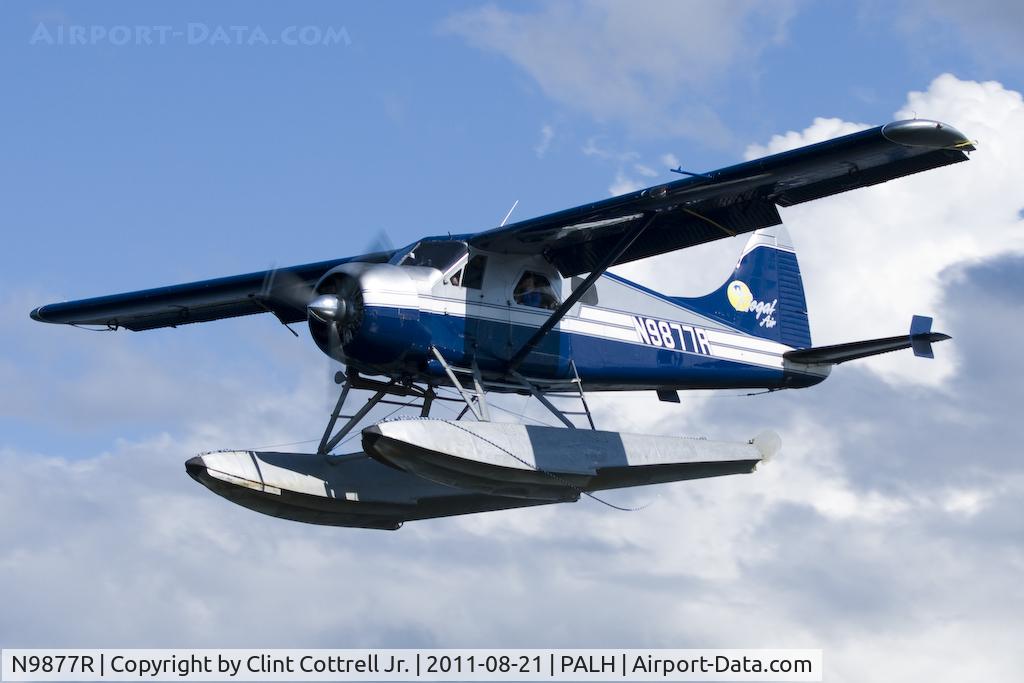 N9877R, 1957 De Havilland Canada DHC-2-L-20 C/N 1180, Lake Hood