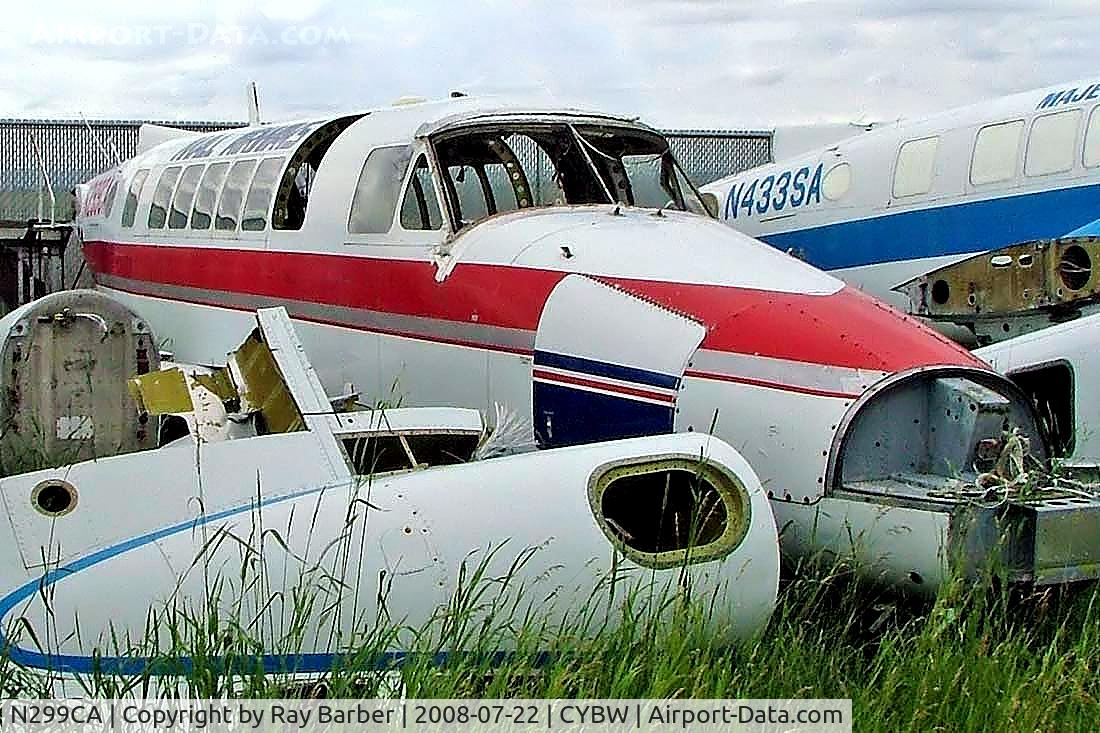 N299CA, 1968 Beech 99 C/N U-20, Beech 99 [U-20] (Rocky Mountain Aircraft) Calgary Springbank~C 22/07/2008 Stored.