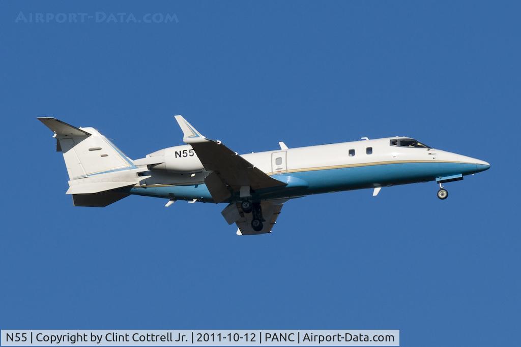 N55, 1993 Learjet Inc 60 C/N 013, Flight Check