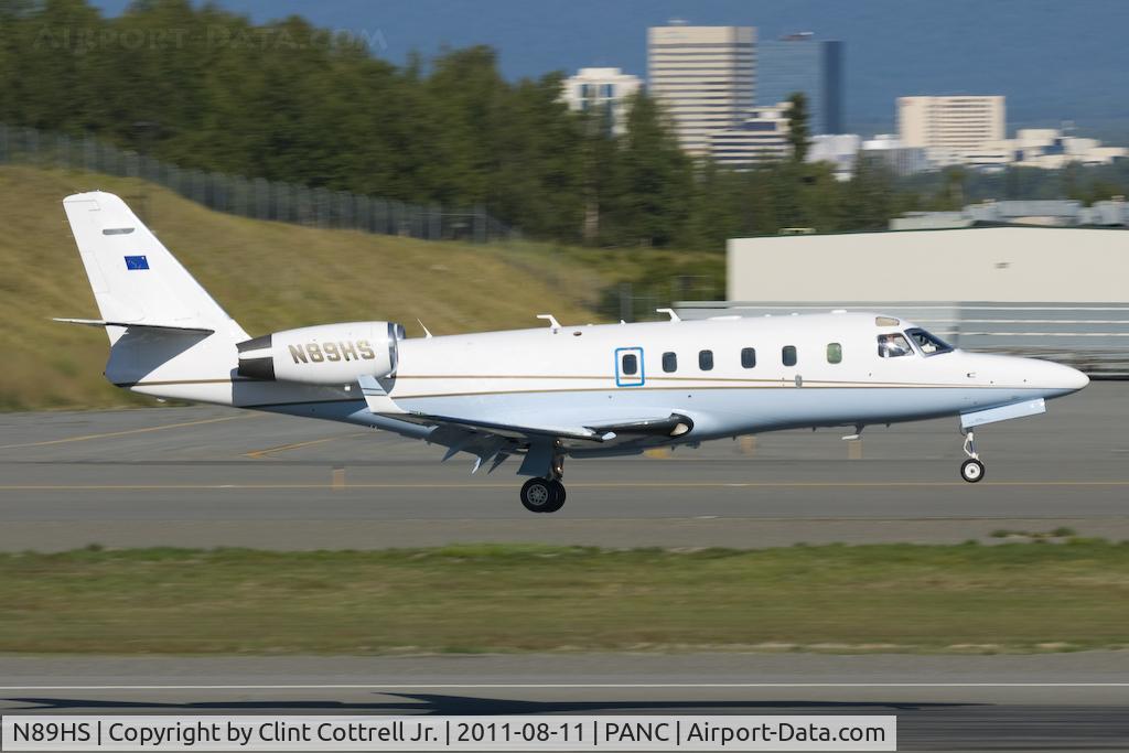 N89HS, 1997 Israel Aircraft Industries ASTRA SPX C/N 089, Anchorage