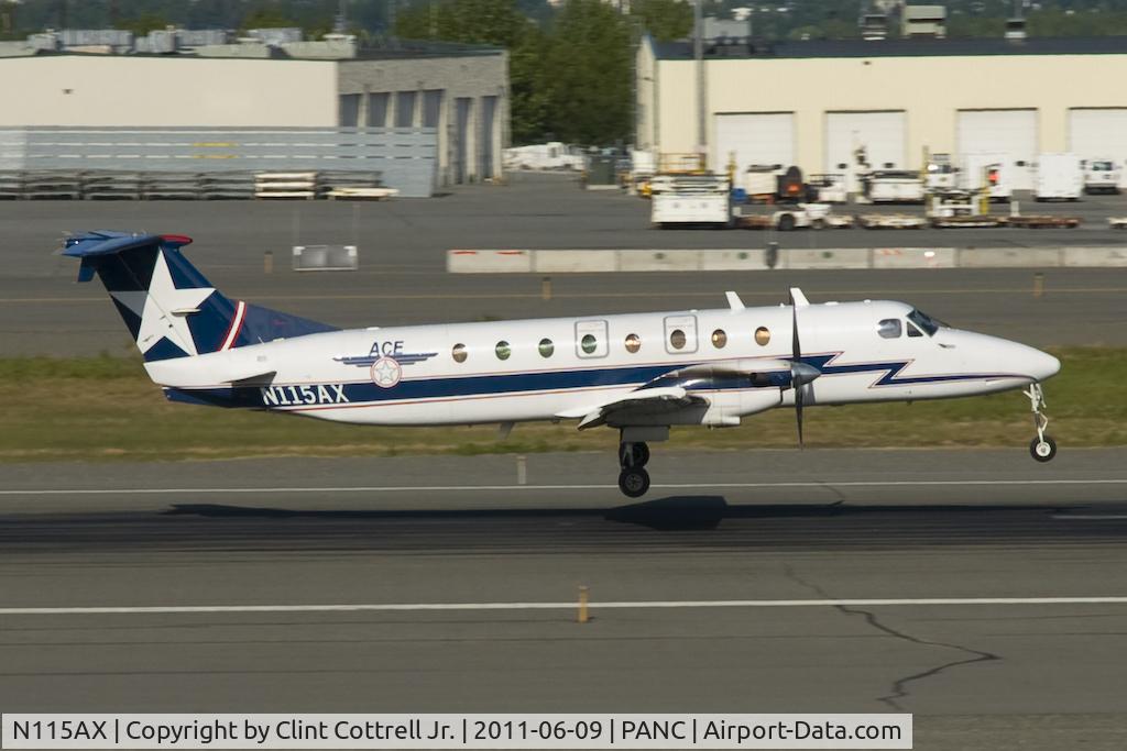 N115AX, 1988 Beech 1900C C/N UC-2, Alaska Central Express