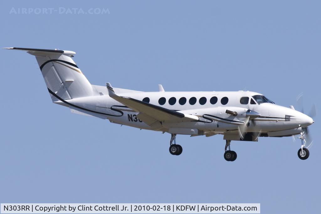 N303RR, 1997 Raytheon Aircraft Company B300 C/N FL-178, Dallas