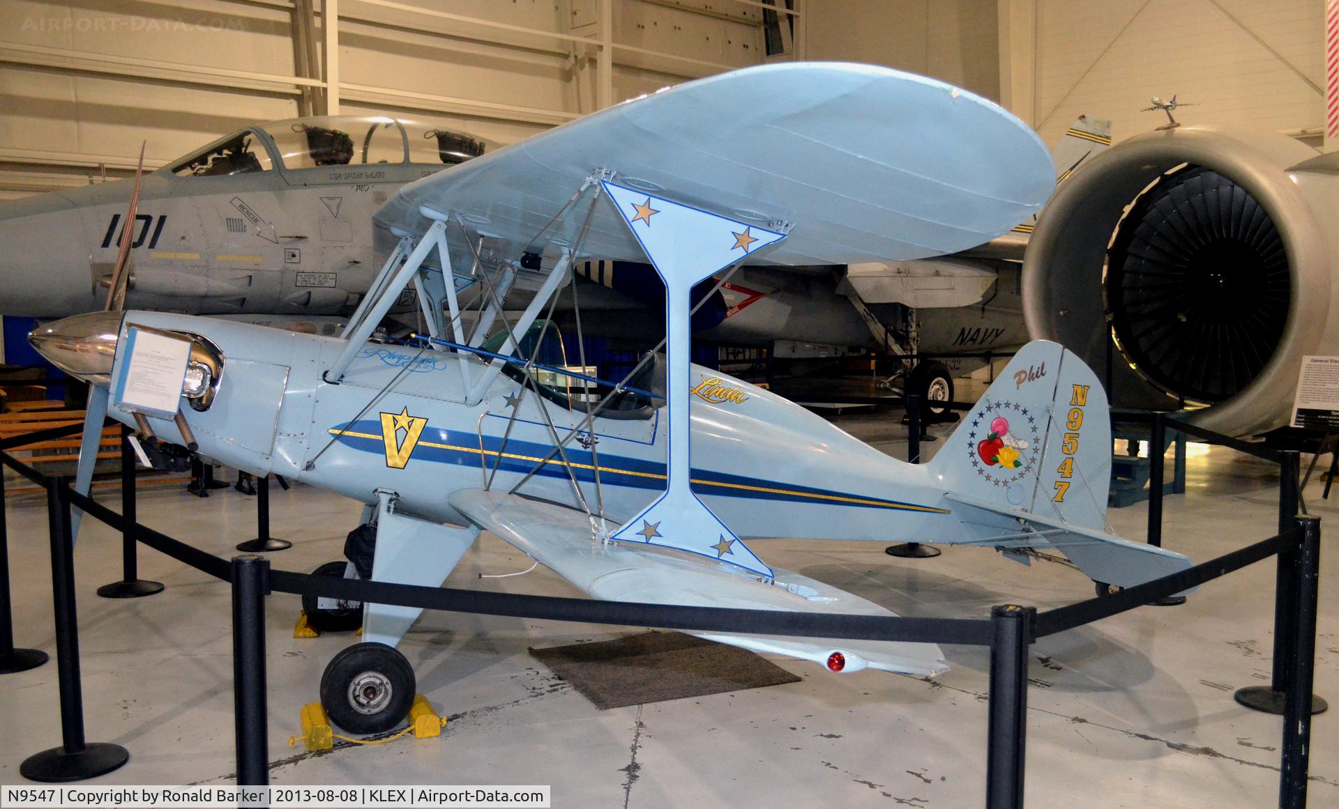 N9547, 1985 Stolp SA-900 V-Star C/N 39, Aviation Museum of KY