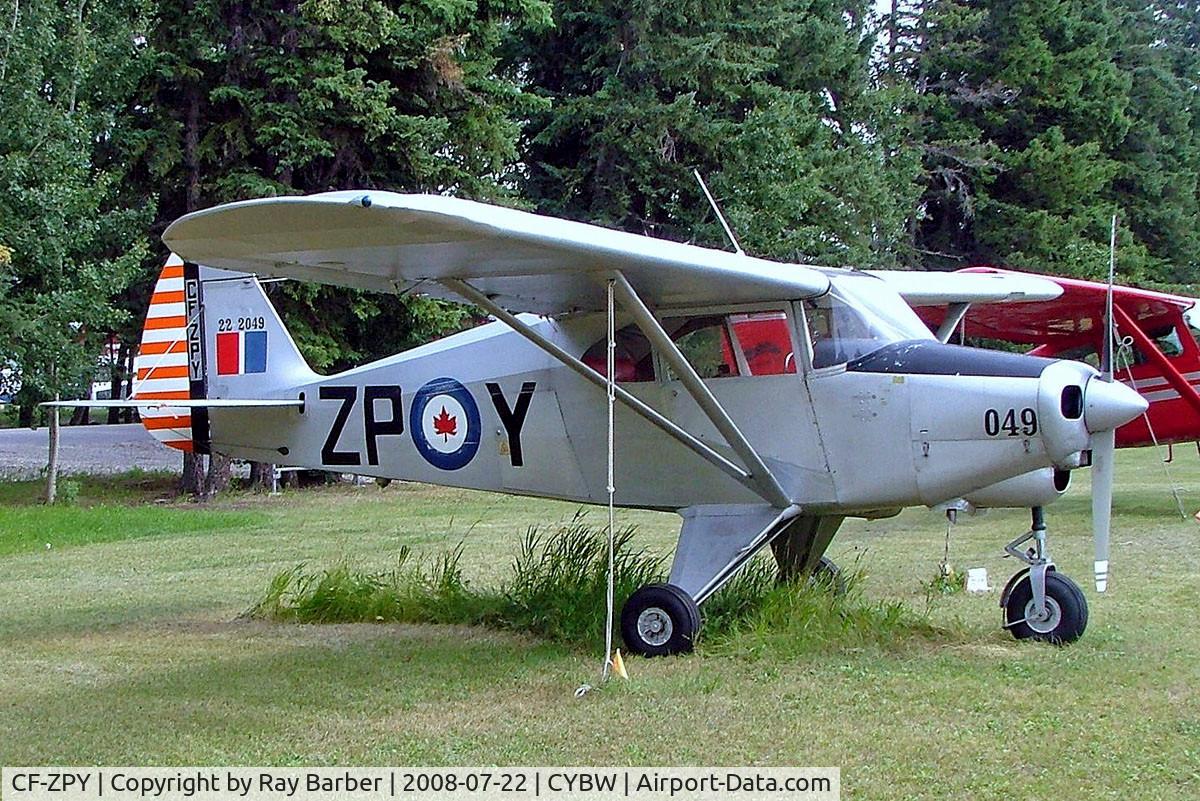 CF-ZPY, 1954 Piper PA-22-135 Tri-Pacer C/N 22-2049, Piper PA-22-135 Tri-Pacer [22-2049] Calgary-Springbank~C 22/07/2008