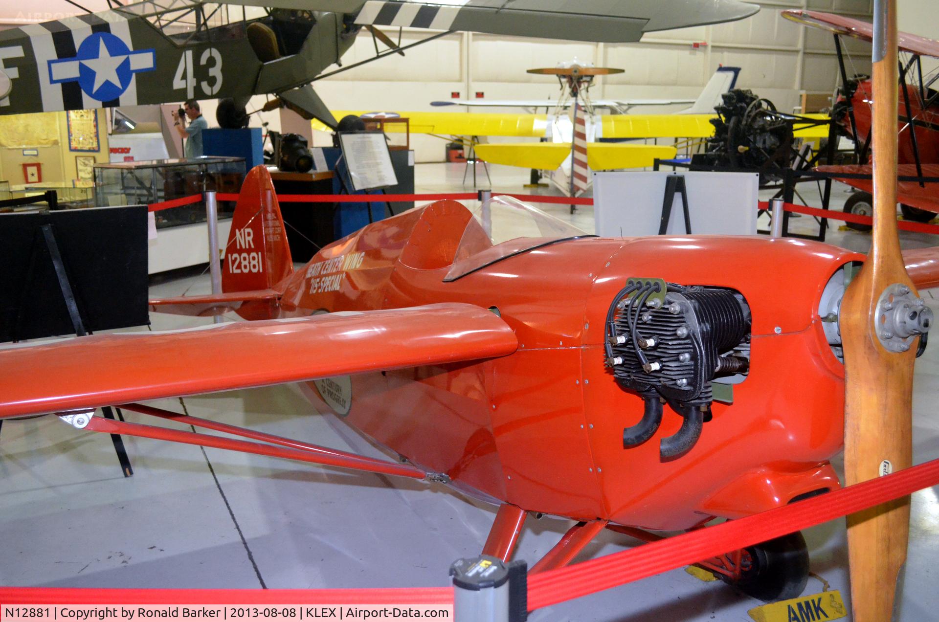 N12881, 1933 Heath CNA-40 C/N C-51, Aviation Museum of KY