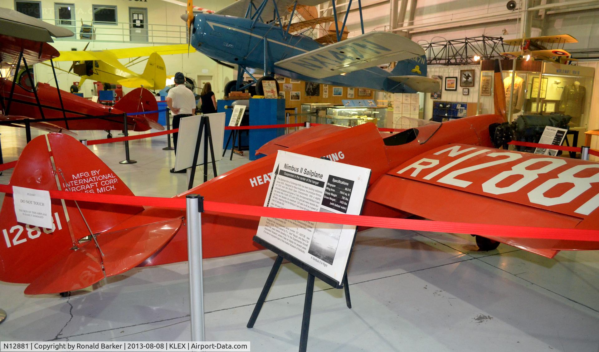 N12881, 1933 Heath CNA-40 C/N C-51, Aviation Museum of KY