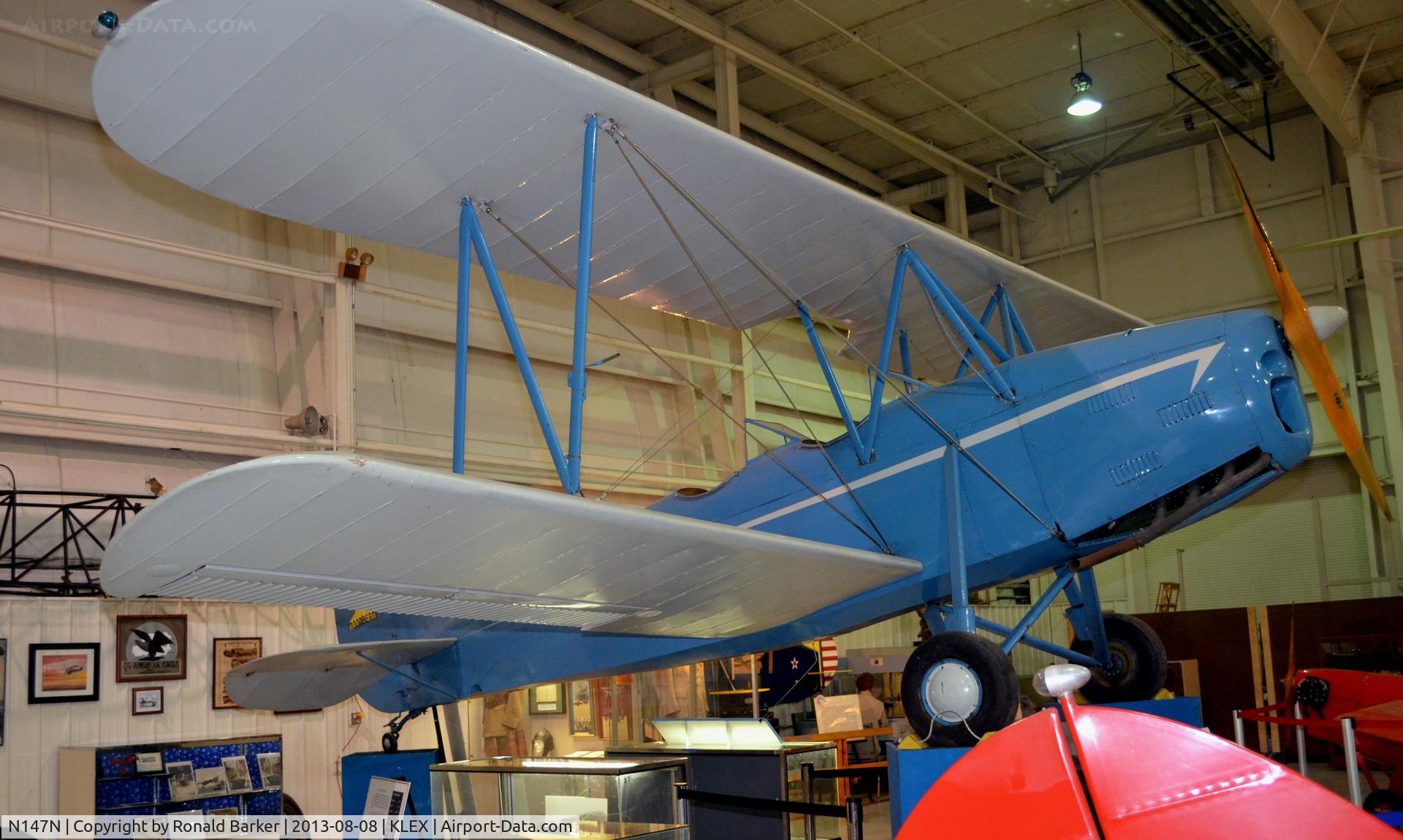 N147N, 1928 Crosley Moonbeam 2-POLB C/N 4, Aviation Museum of KY