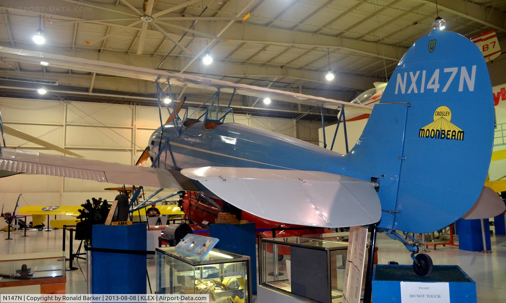N147N, 1928 Crosley Moonbeam 2-POLB C/N 4, Aviation Museum of KY