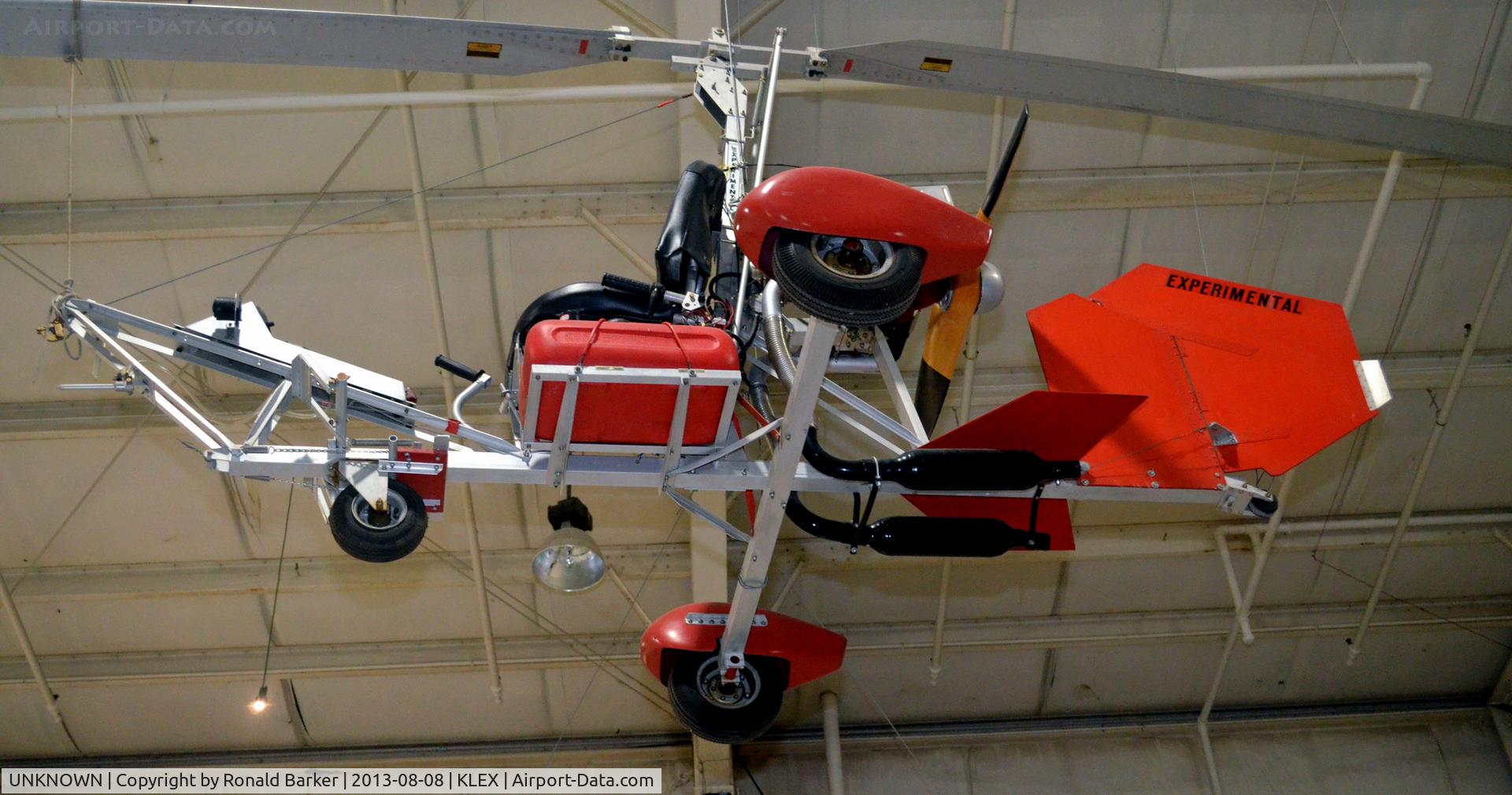 UNKNOWN, Miscellaneous Various C/N unknown, Ultra light at the Aviation Museum of KY