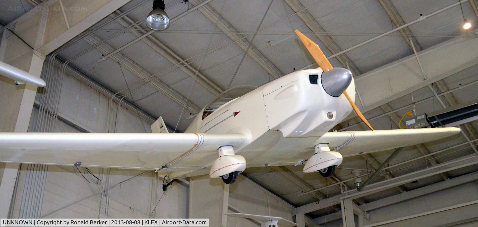 UNKNOWN, Miscellaneous Various C/N unknown, Aircraft - Aviation Museum of KY