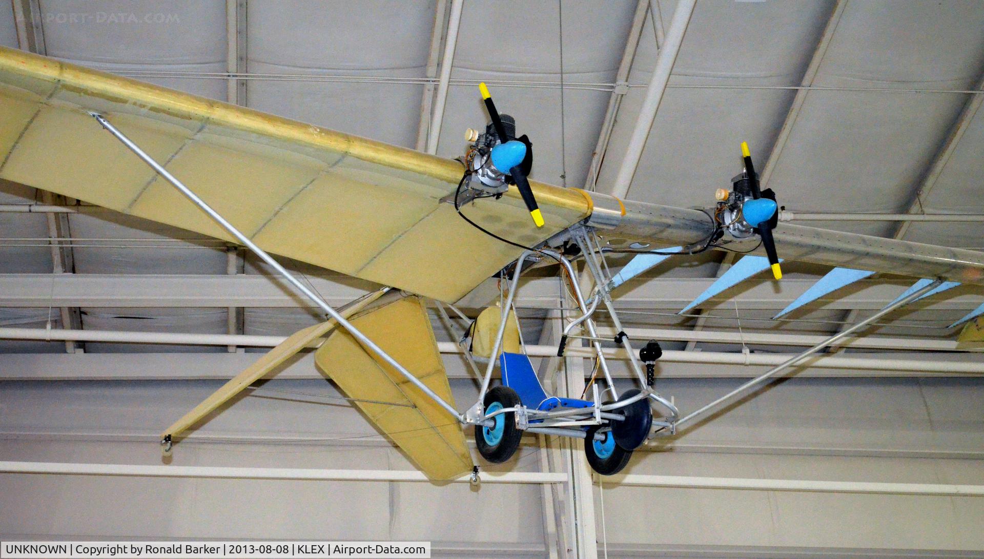 UNKNOWN, Miscellaneous Various C/N unknown, Light aircraft at the Aviation Museum of KY