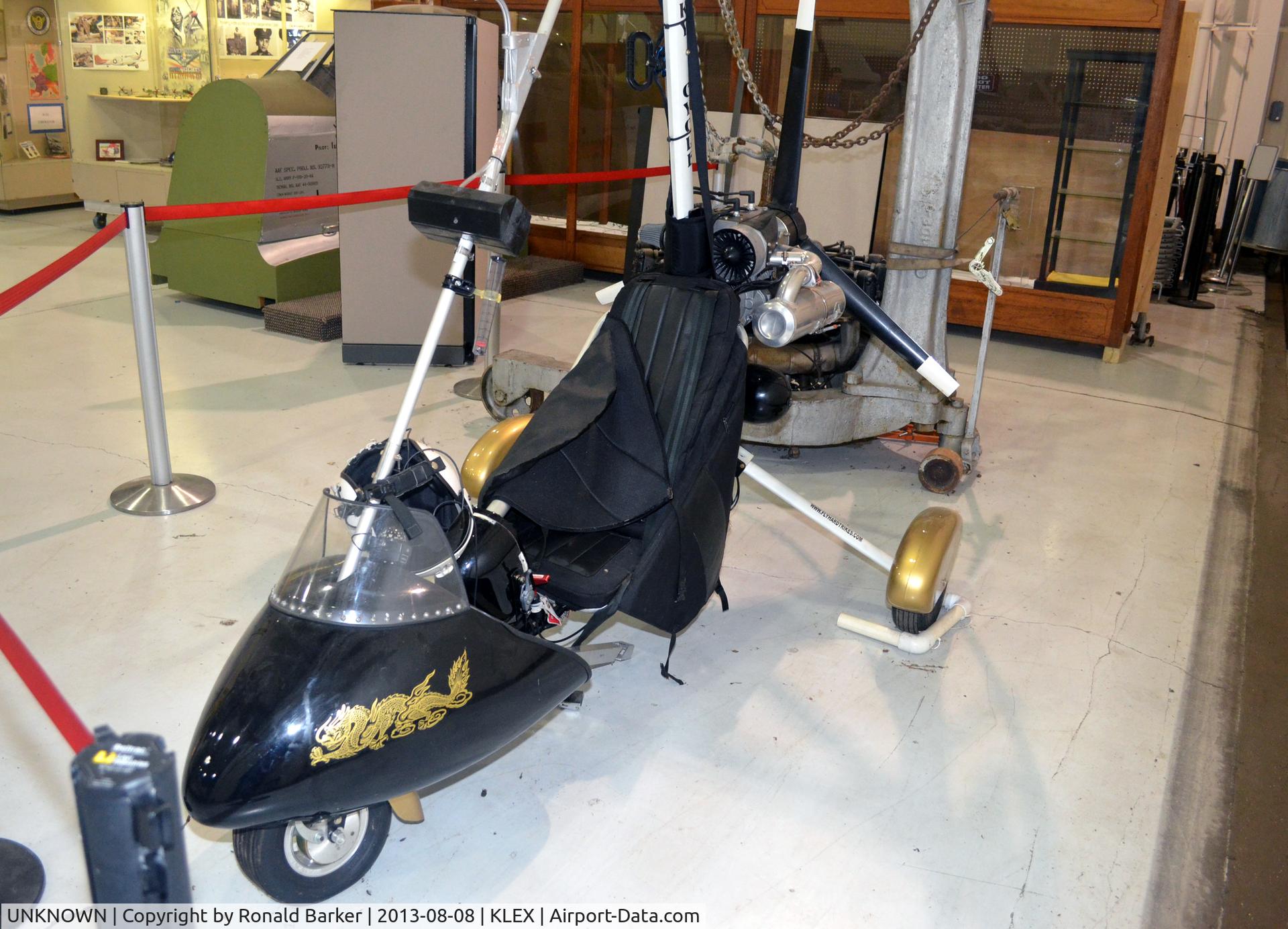 UNKNOWN, Miscellaneous Various C/N unknown, Ultra light at the Aviation Museum of KY