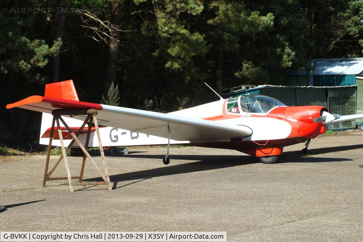 G-BVKK, 1981 Slingsby T-61F Venture T2 C/N 1984, Buckminster Gliding Club at Saltby airfield