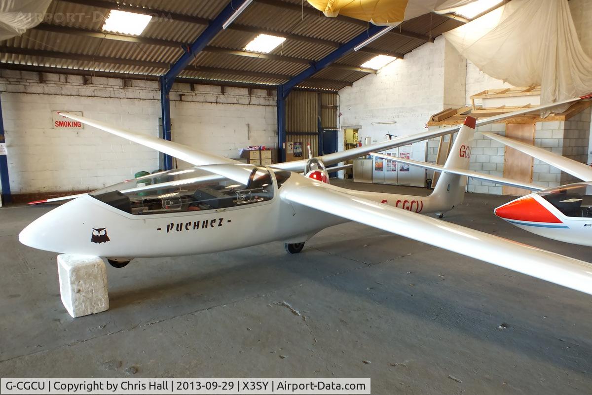 G-CGCU, 1991 PZL-Bielsko SZD-50-3 Puchacz C/N B-2023, Buckminster Gliding Club at Saltby airfield