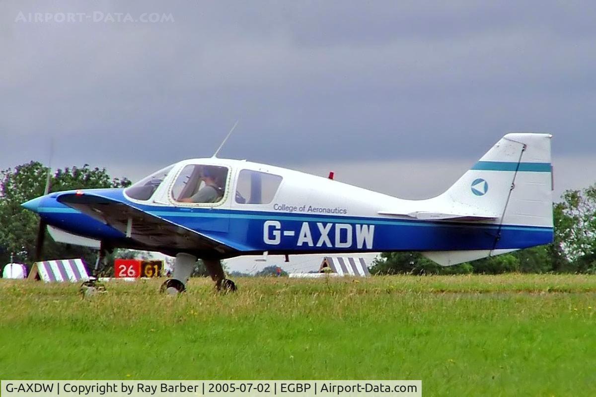 G-AXDW, 1969 Beagle B-121 Pup Series 1 (Pup 100) C/N B121-053, Beagle B121-100 Pup [B121-053] Kemble~G 02/07/2005