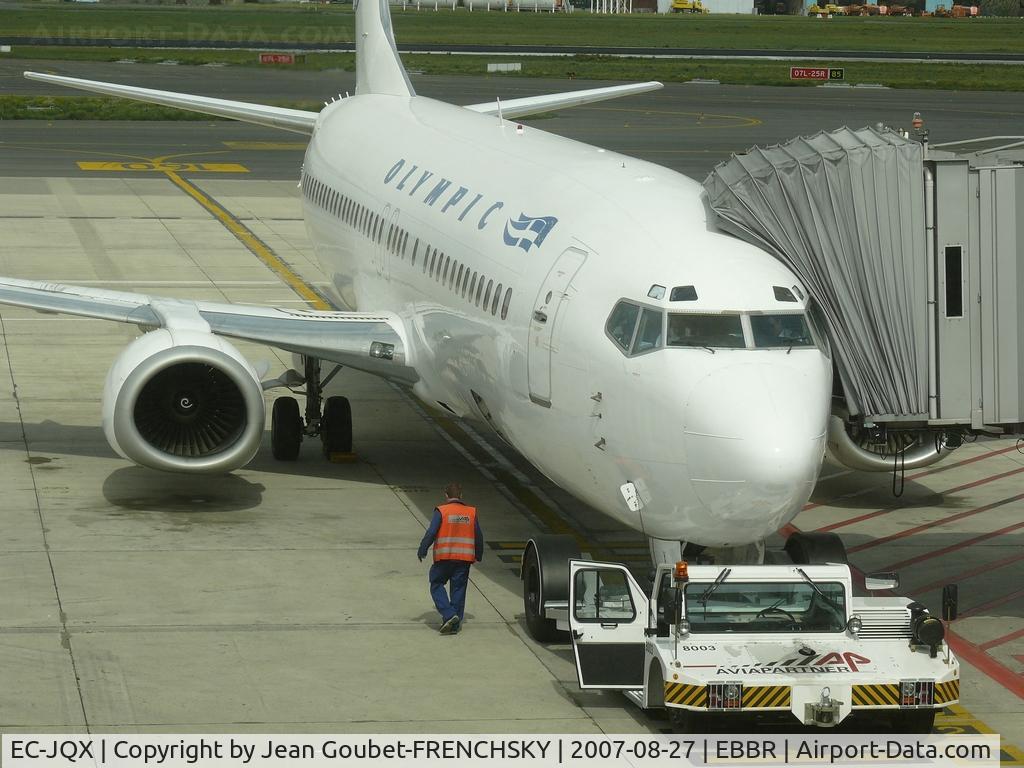 EC-JQX, 1987 Boeing 737-329 C/N 23774, Olympic (Hola Airlines), OA146 to Athens