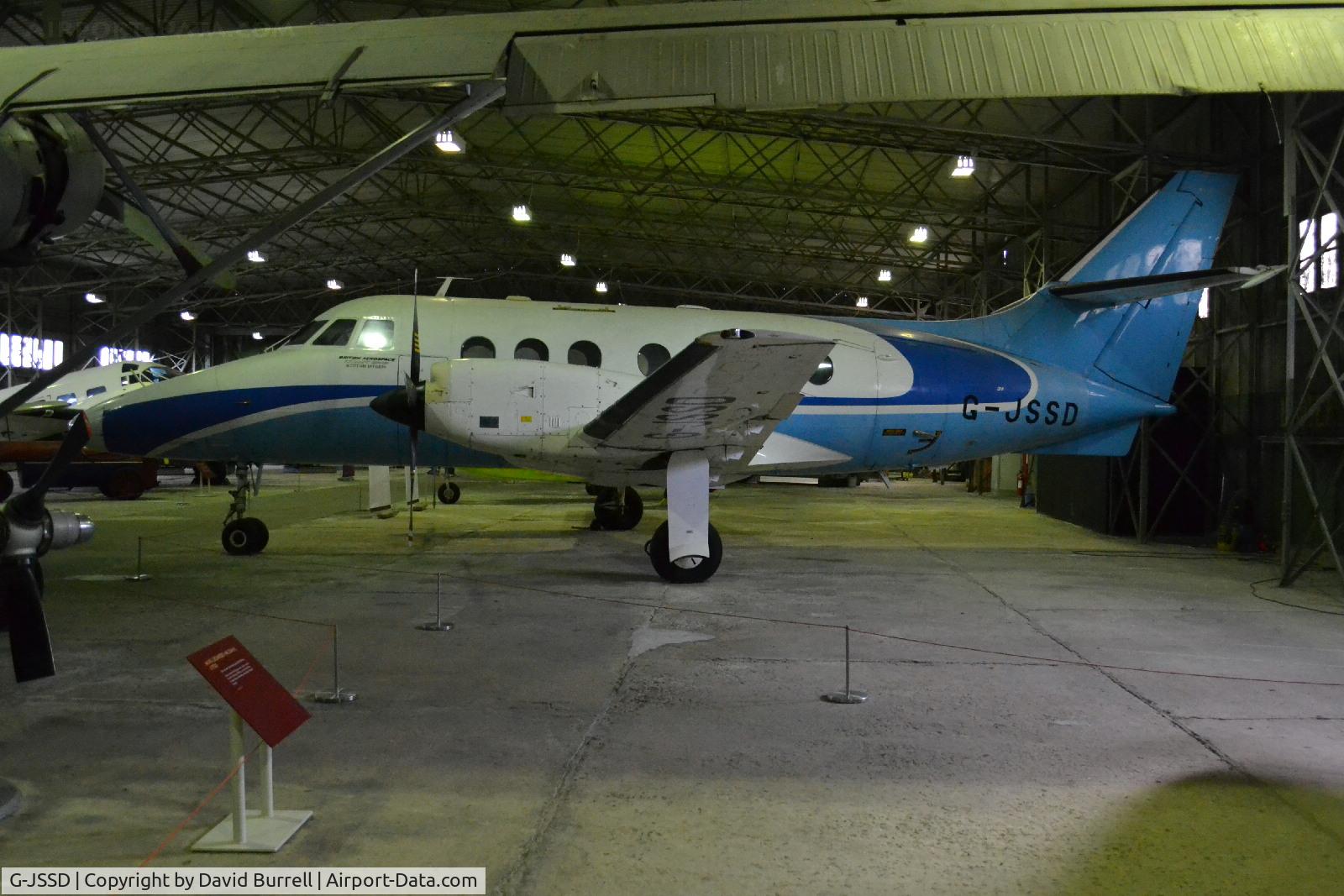 G-JSSD, 1969 British Aerospace BAe-3100 Jetstream 31 C/N 227, British Aerospace Jetstream 31 at The Museum of Flight, East Fortune, Scotland.