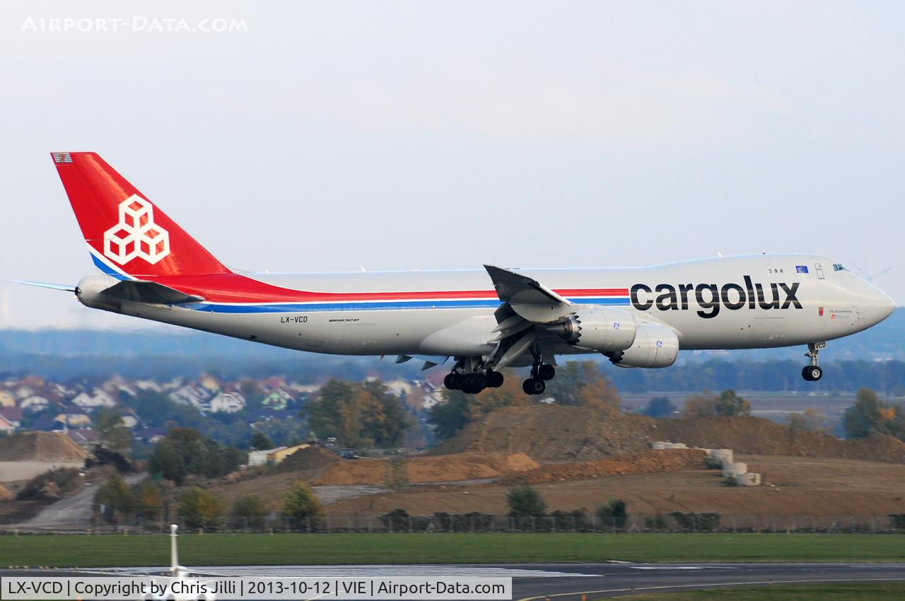 LX-VCD, 2011 Boeing 747-8R7F C/N 35809, Cargolux
