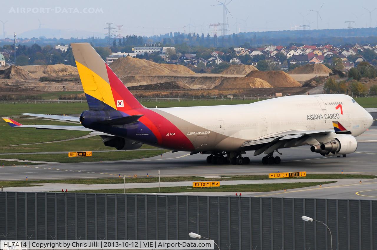 HL7414, 1991 Boeing 747-48EM(BDSF) C/N 25452, Asiana Airlines Cargo