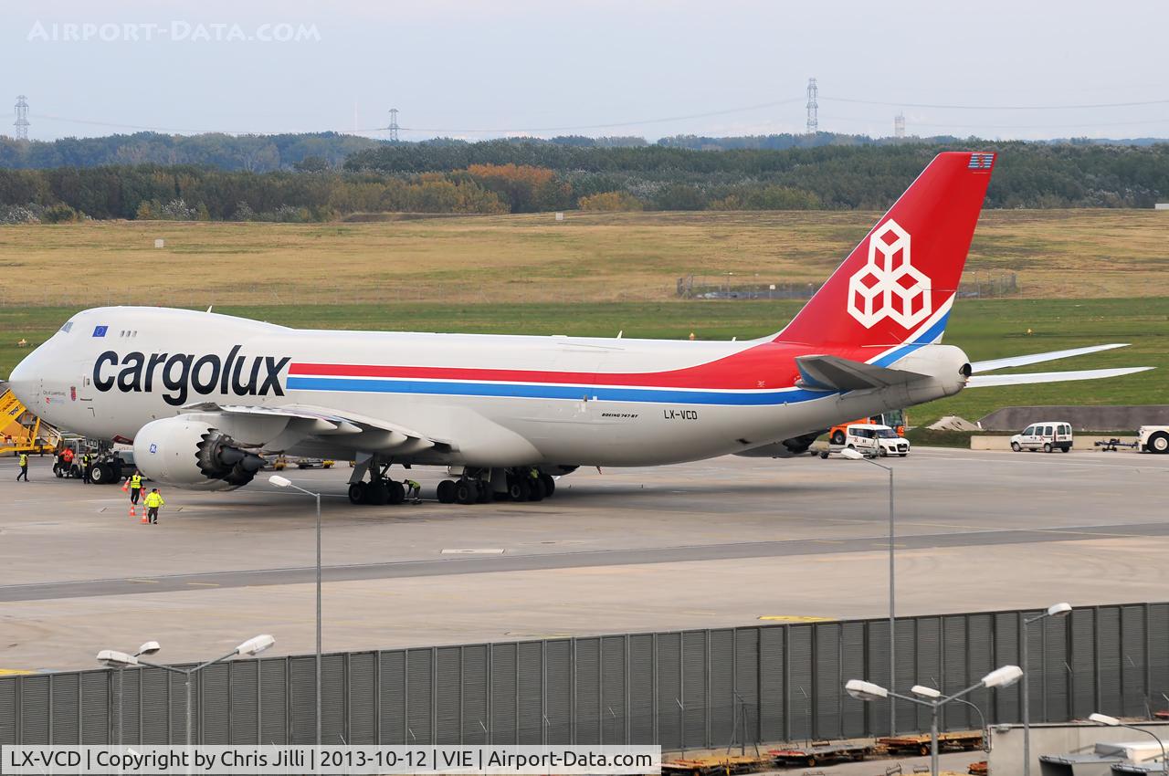 LX-VCD, 2011 Boeing 747-8R7F C/N 35809, Cargolux