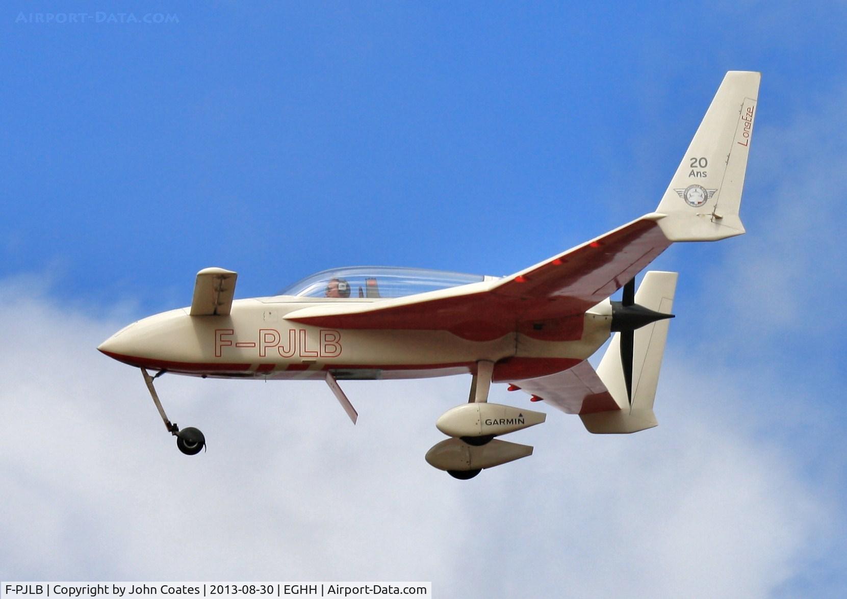 F-PJLB, Rutan Long-EZ C/N 1344, Returning from Bournemouth Air Festival