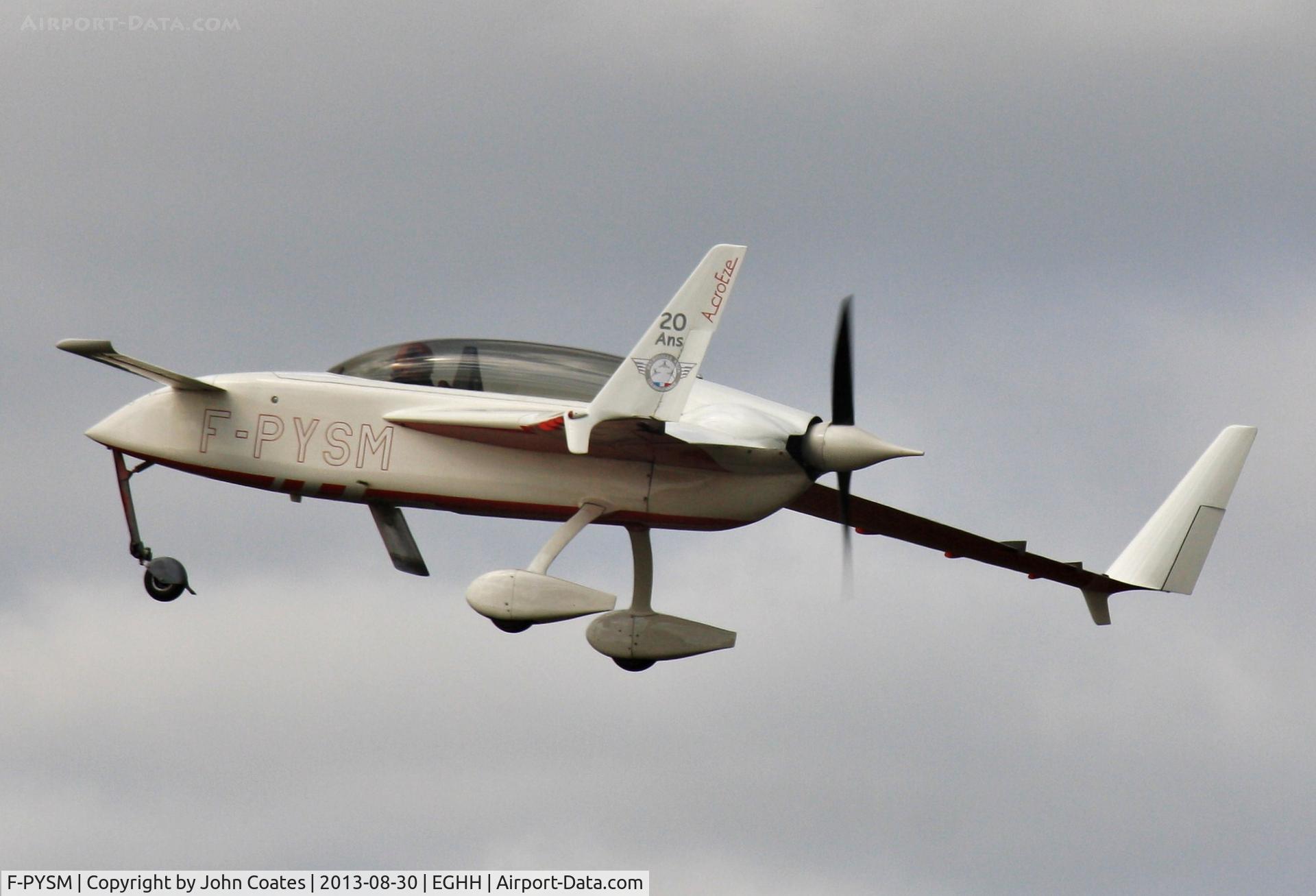 F-PYSM, Rutan VariEze C/N 2048, Returns from Seaside display