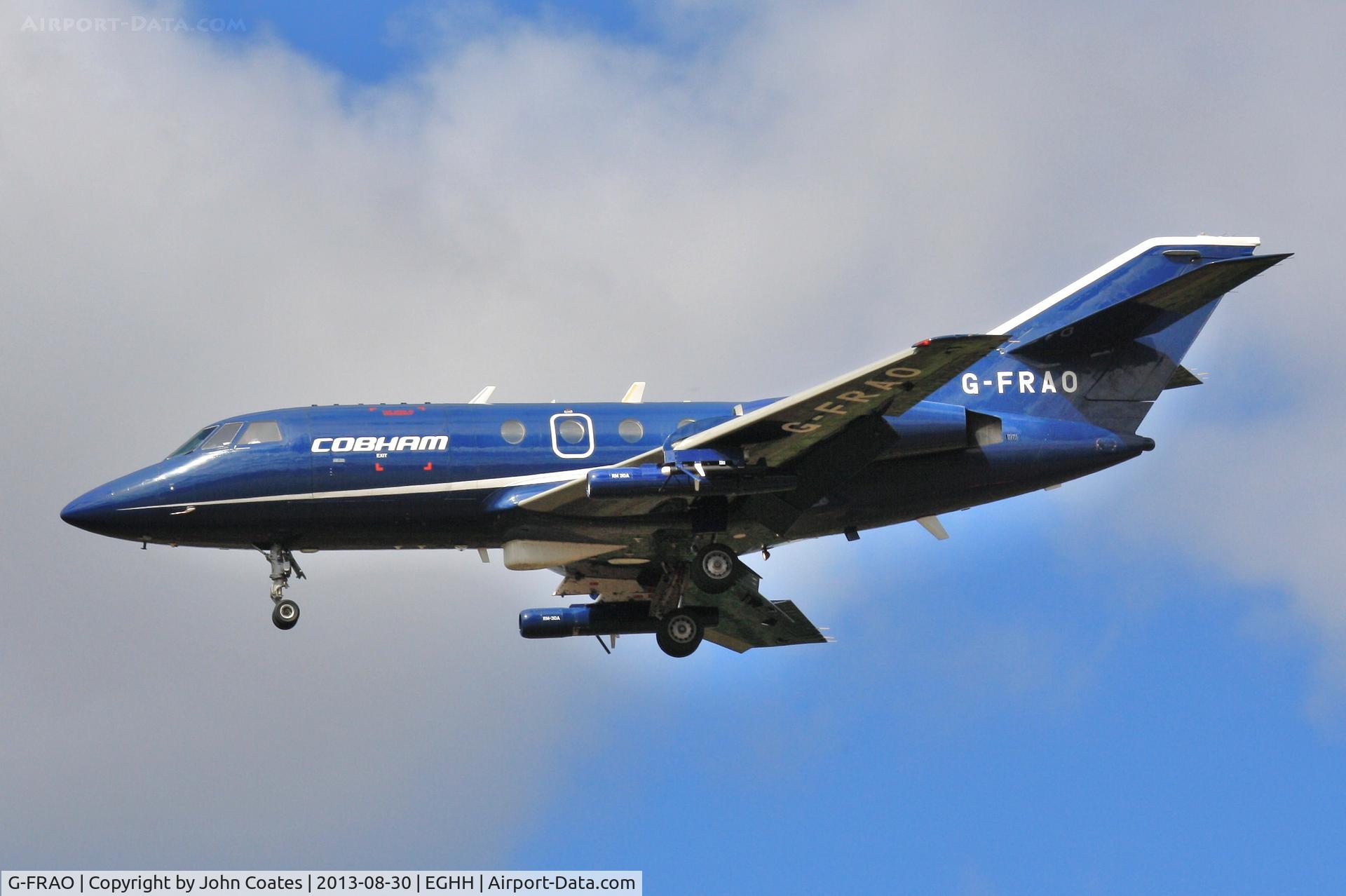 G-FRAO, 1969 Dassault Falcon (Mystere) 20DC C/N 214, Resident returns to Cobham