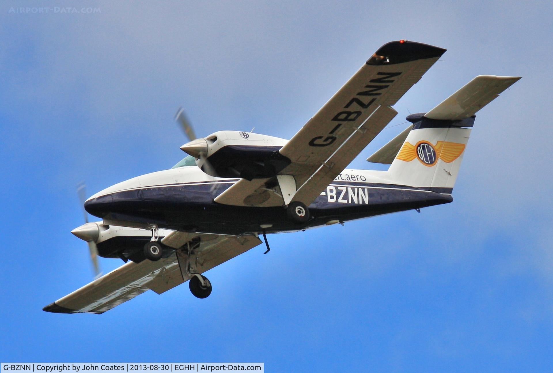 G-BZNN, 1980 Beech 76 Duchess C/N ME-343, New colour scheme for this resident.