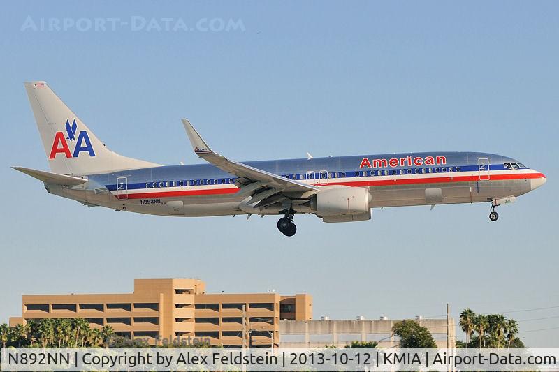 N892NN, 2012 Boeing 737-823 C/N 31145, Miami