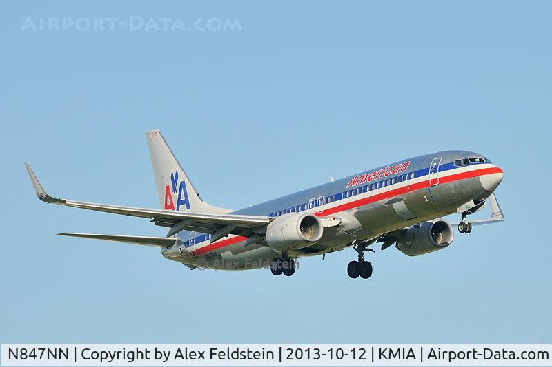 N847NN, 2010 Boeing 737-823 C/N 29575, Miami