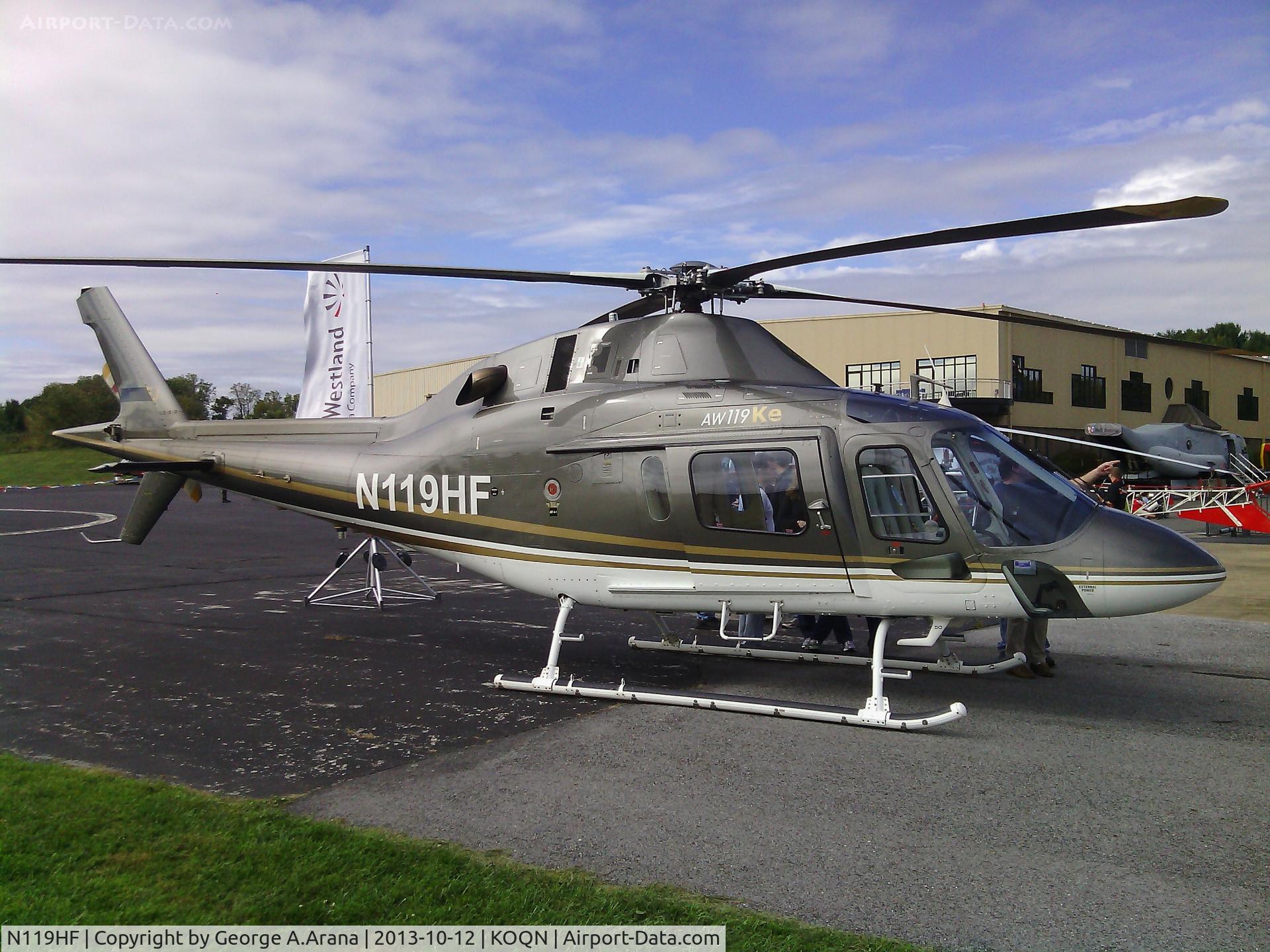 N119HF, 2008 Agusta AW-119 MKII C/N 14719, Starboard view