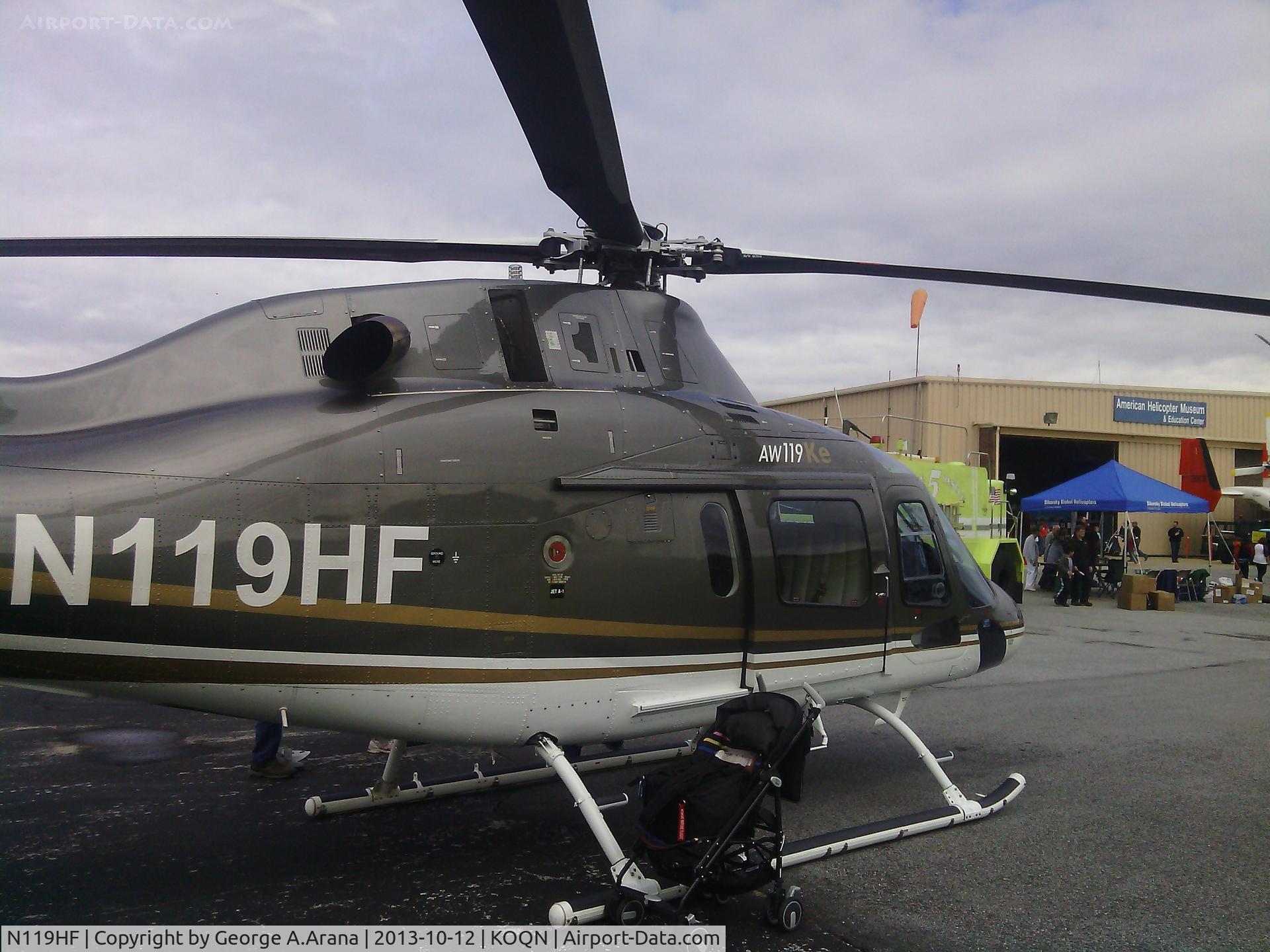N119HF, 2008 Agusta AW-119 MKII C/N 14719, Starboard view