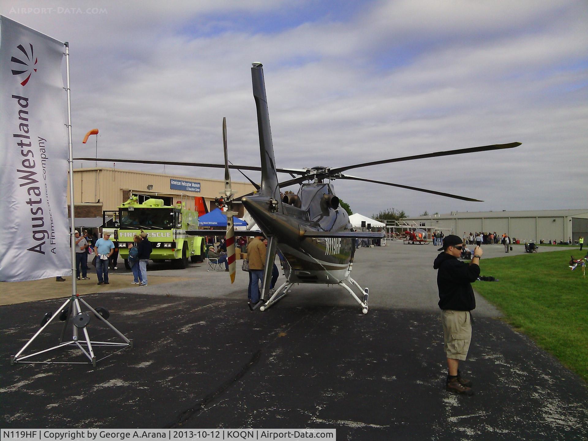 N119HF, 2008 Agusta AW-119 MKII C/N 14719, Rear view