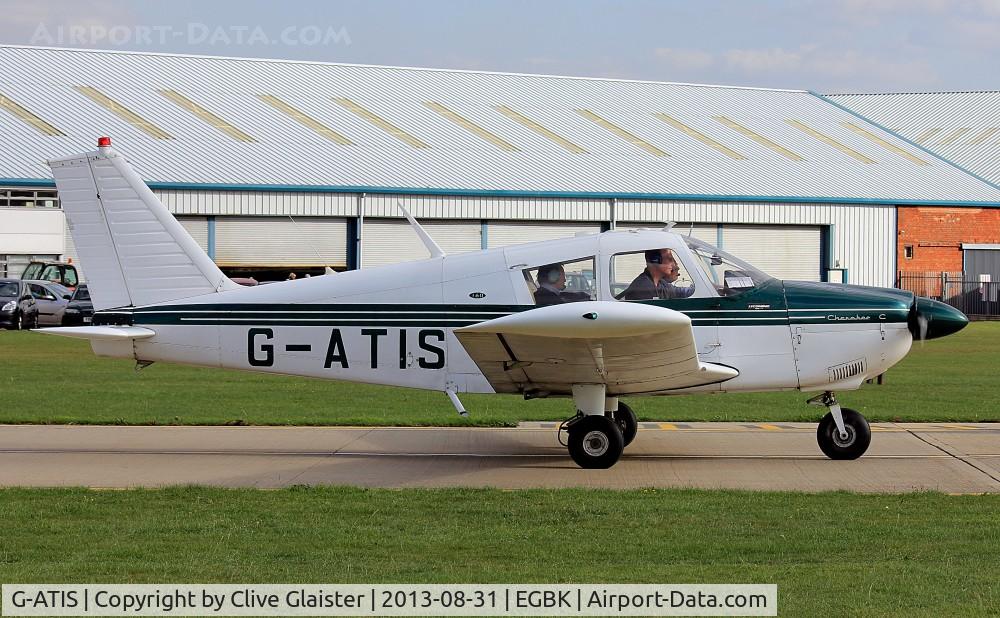 G-ATIS, 1965 Piper PA-28-160 Cherokee Cherokee C/N 28-2713, Originally owned to, The Queen's University of Belfast September 1965 and currently in private hands since March 2010