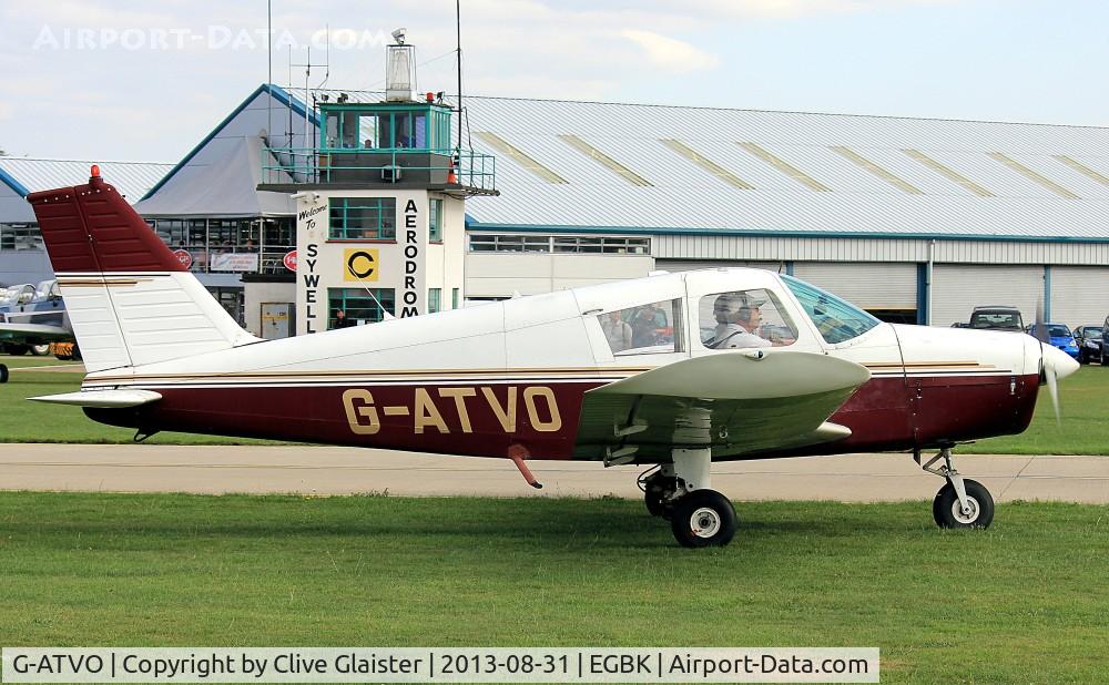 G-ATVO, 1966 Piper PA-28-140 Cherokee C/N 28-22020, Ex: N11C > G-ATVO
Originally owned to, C.S.E. Aviation Ltd in May 1966 and currently in private hands since January 2007