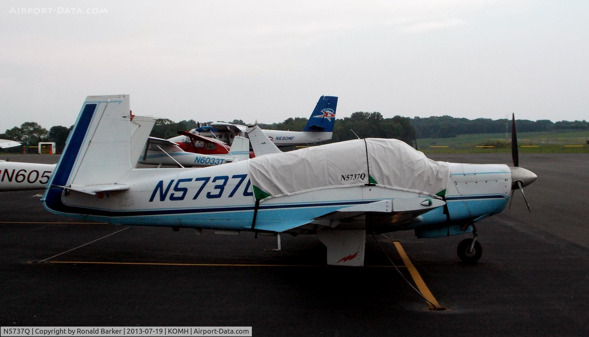 N5737Q, 1965 Mooney M20E C/N 727, Orange