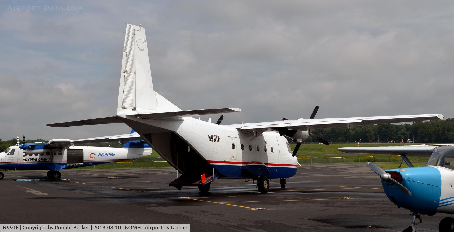 N99TF, 1977 CASA C-212-CB C/N 89, Orange