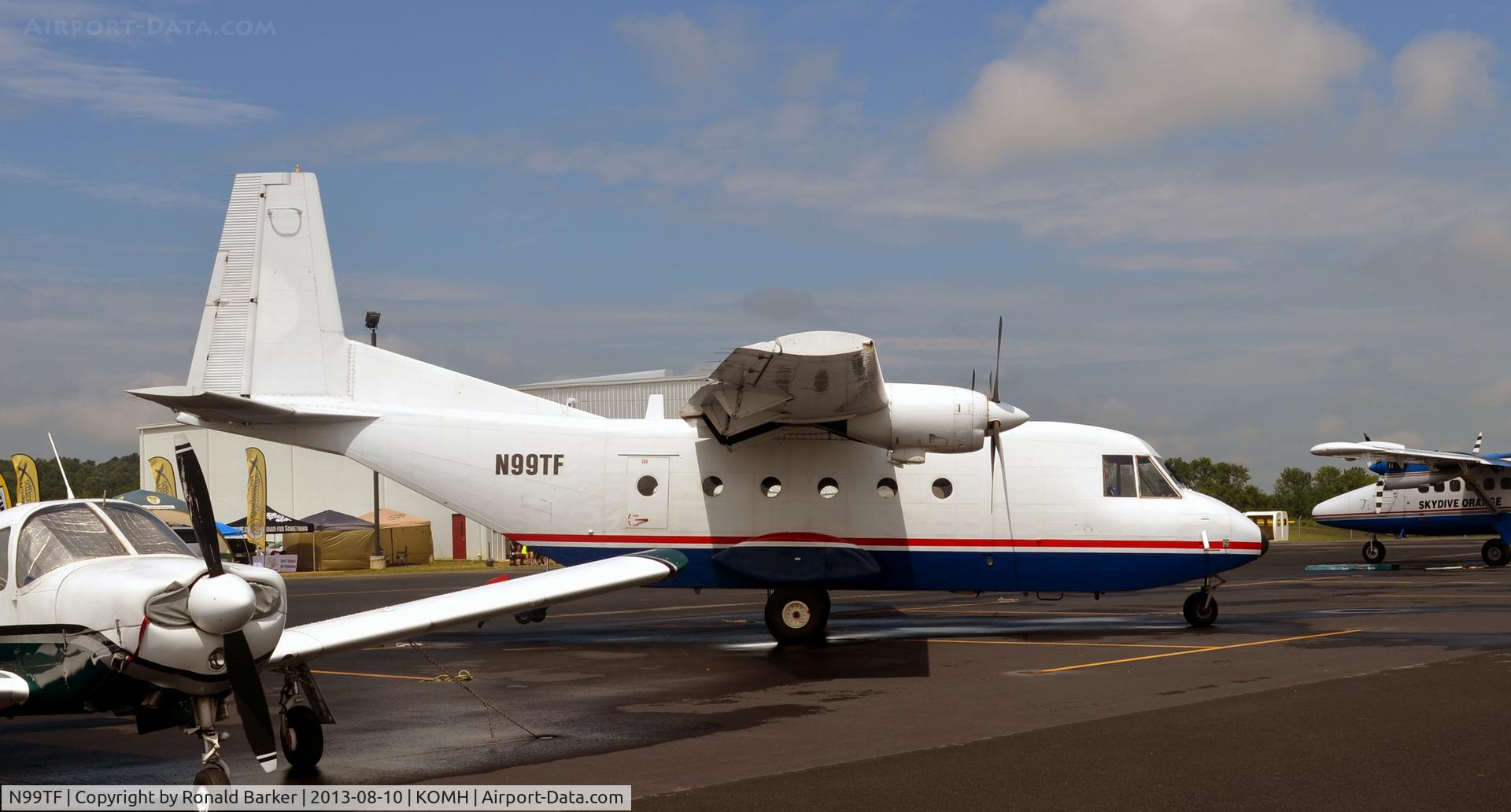 N99TF, 1977 CASA C-212-CB C/N 89, Orange