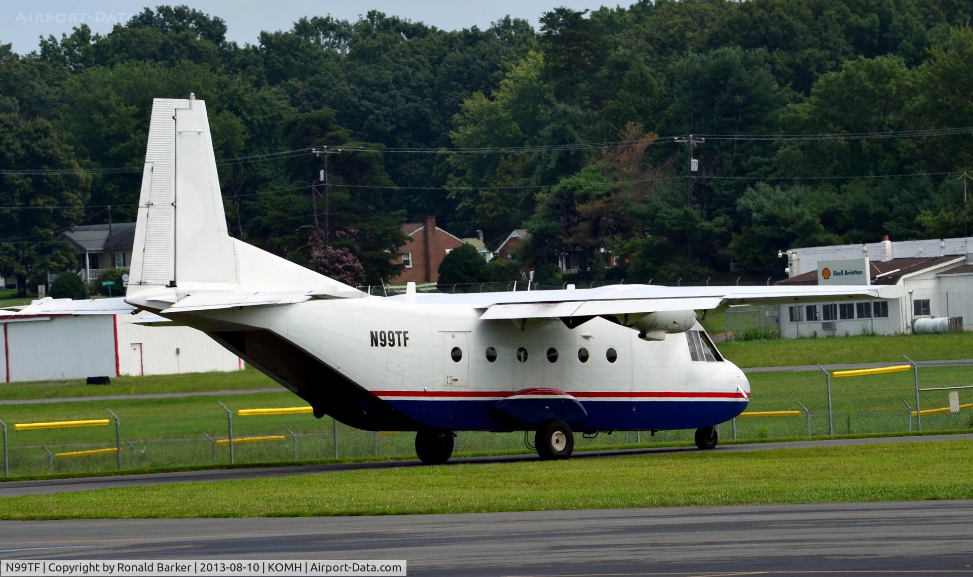 N99TF, 1977 CASA C-212-CB C/N 89, Taxi for takeoff Orange