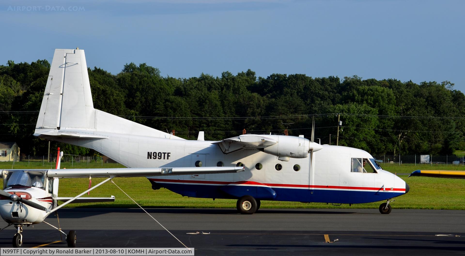 N99TF, 1977 CASA C-212-CB C/N 89, Taxi to park Orange