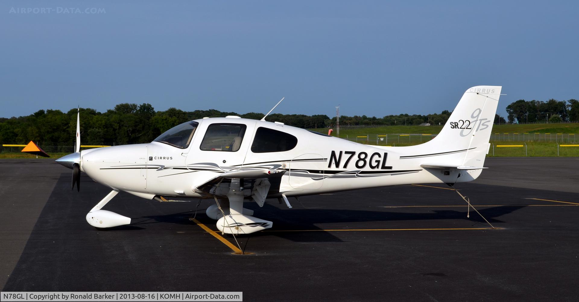 N78GL, 2007 Cirrus SR22 C/N 2333, Orange