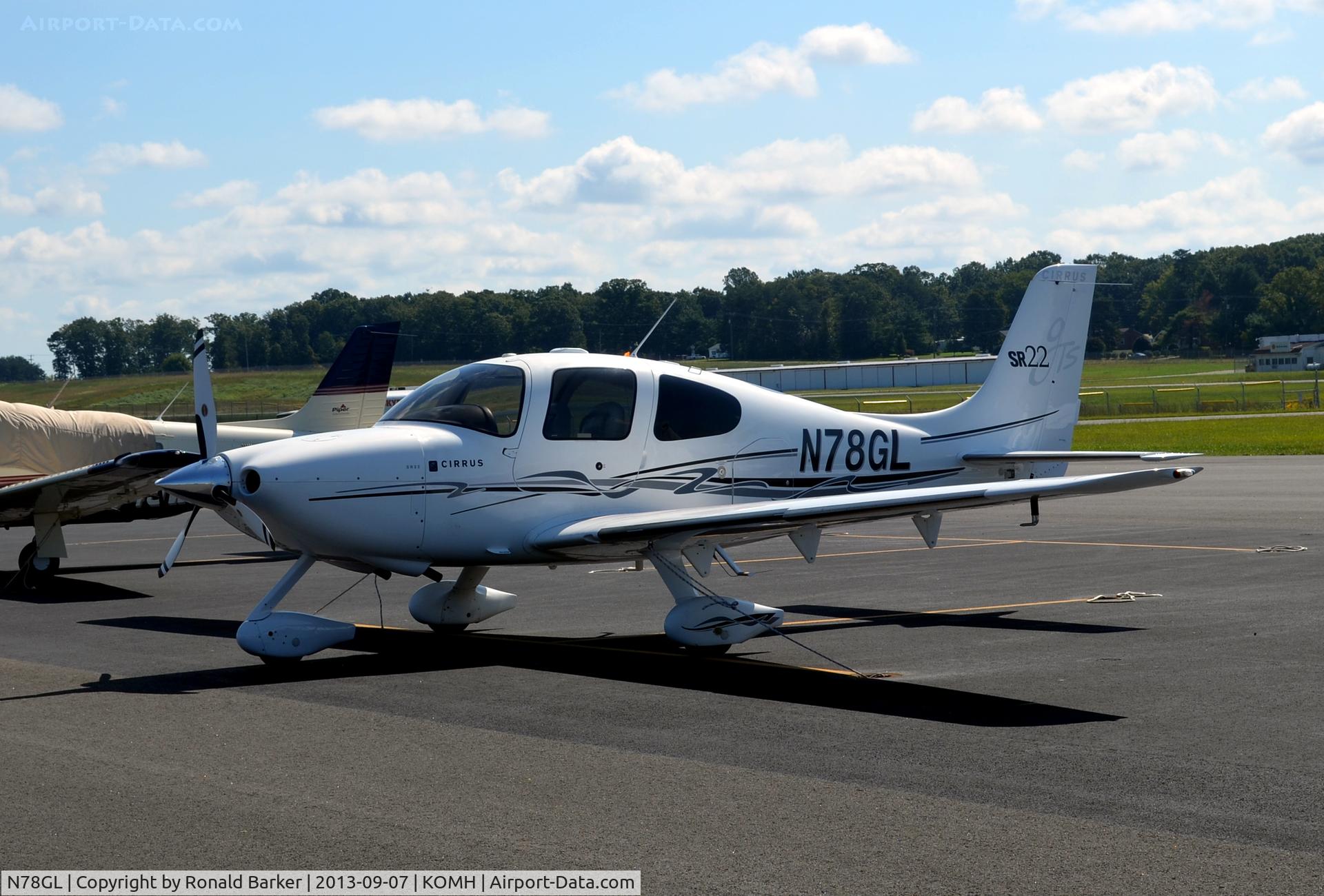 N78GL, 2007 Cirrus SR22 C/N 2333, Orange