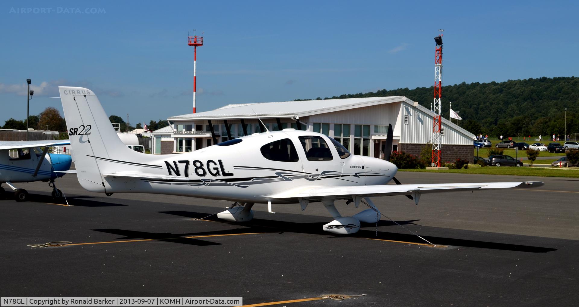 N78GL, 2007 Cirrus SR22 C/N 2333, Orange