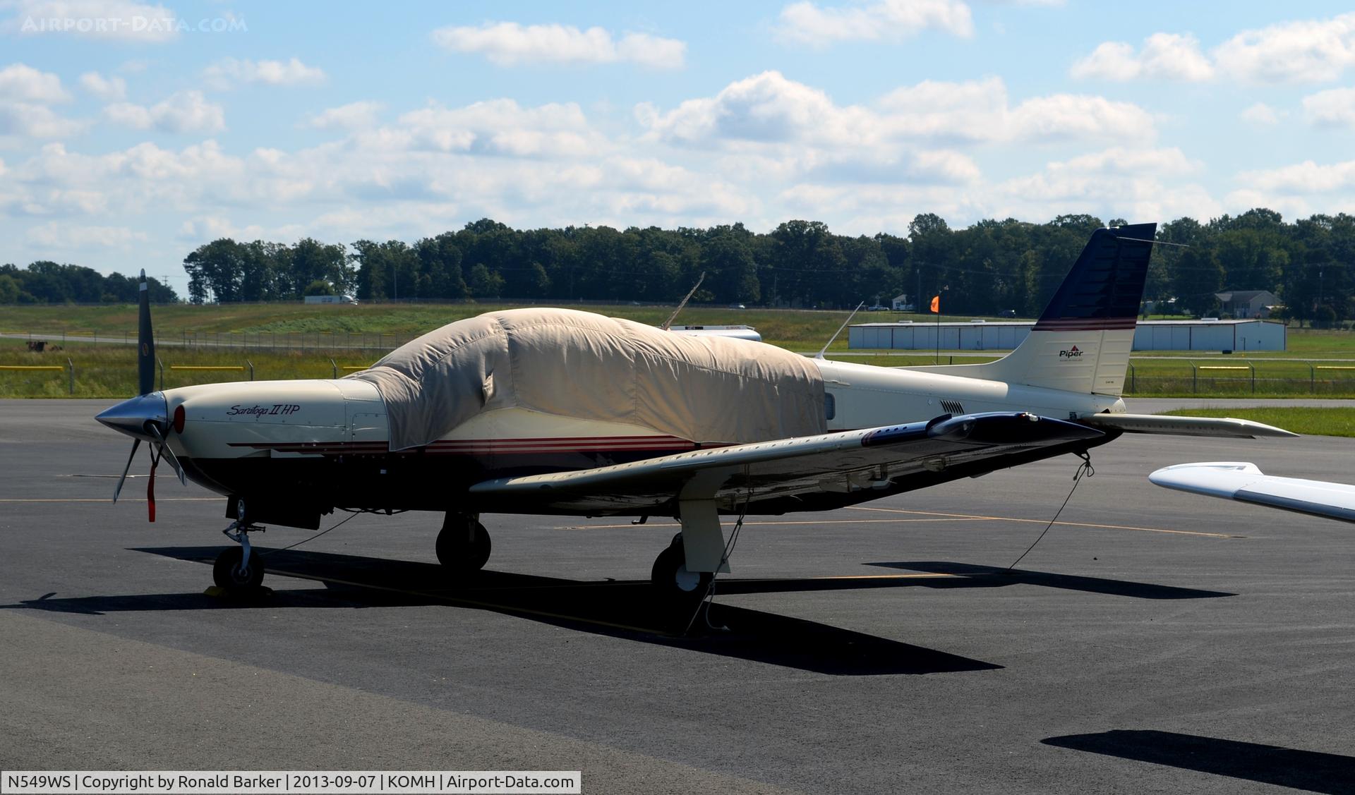 N549WS, 1997 Piper PA-32R-301 Saratoga C/N 3246073, Orange