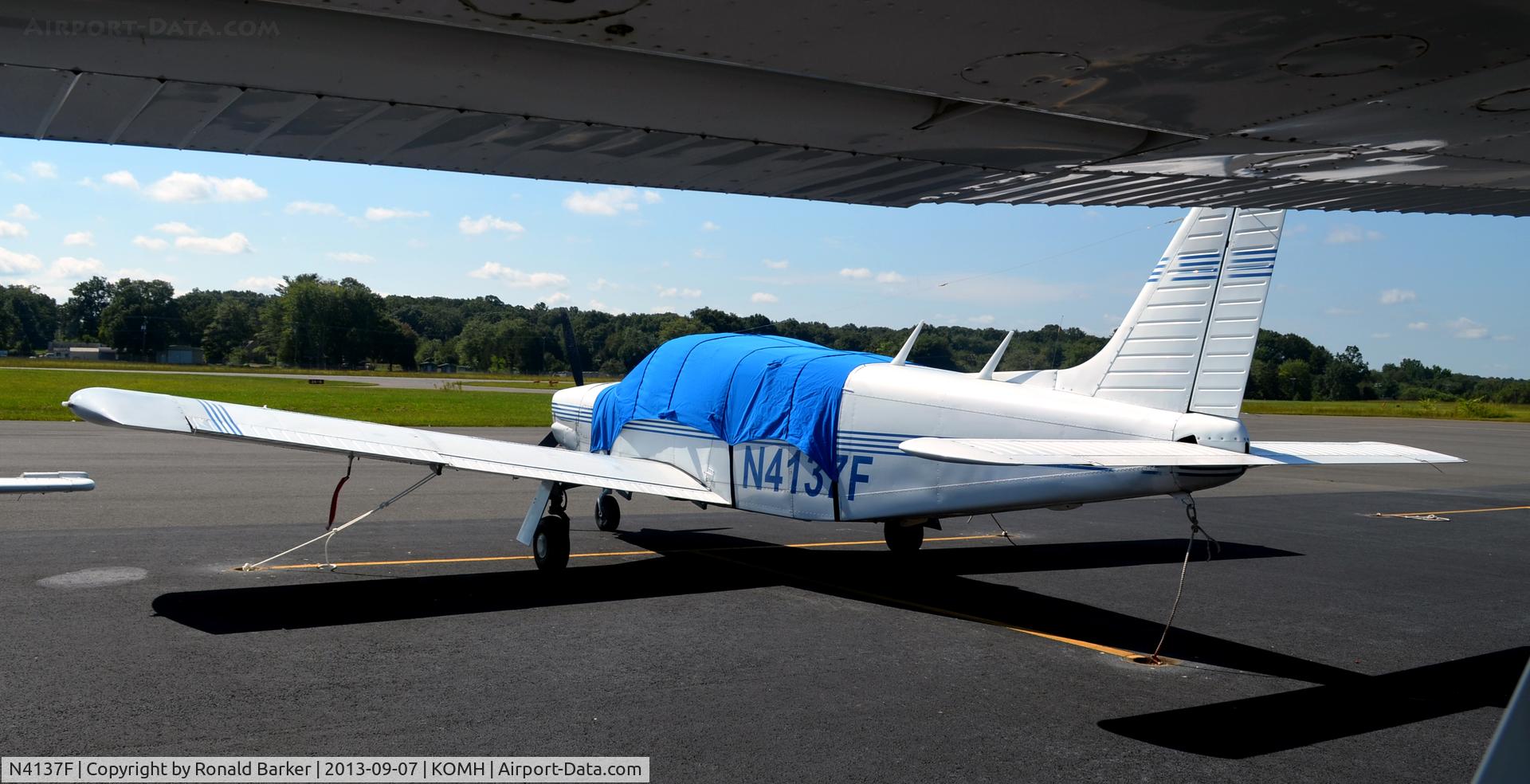 N4137F, 1976 Piper PA-32R-300 Cherokee Lance C/N 32R-7680430, Orange