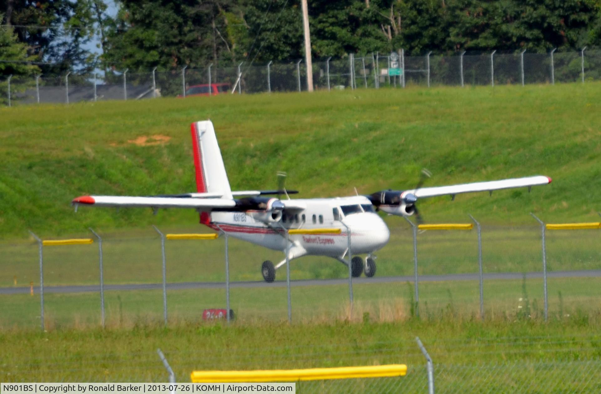 N901BS, 1968 De Havilland Canada DHC-6-200 Twin Otter C/N 160, Takeoff Orange