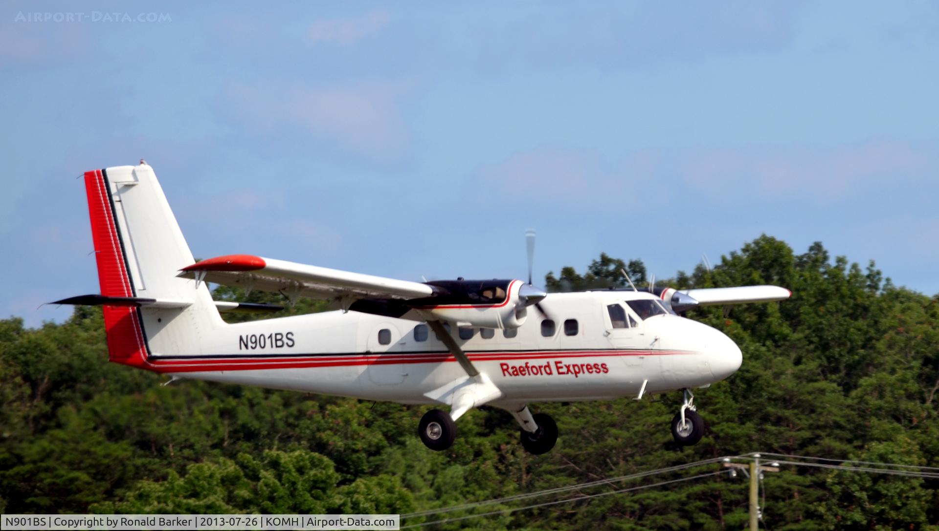 N901BS, 1968 De Havilland Canada DHC-6-200 Twin Otter C/N 160, Takeoff Orange