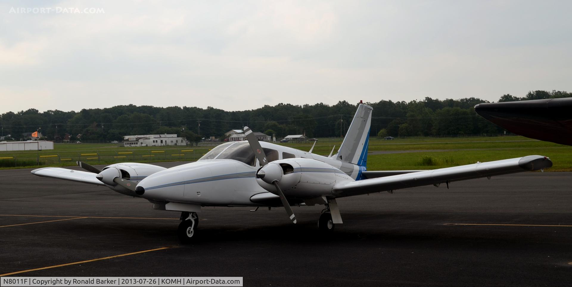 N8011F, 1976 Piper PA-34-200T C/N 34-7770080, Orange