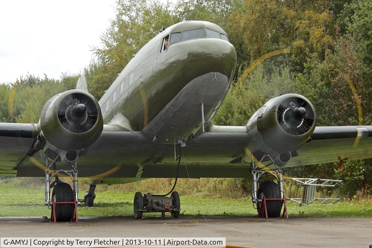 G-AMYJ, 1944 Douglas DC-3C-R-1830-90C (C-47B) C/N 15968/32716, Dakota at Yorkshire Air Museum